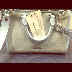 Rebecca Minkoff Blue Suede Crossbody